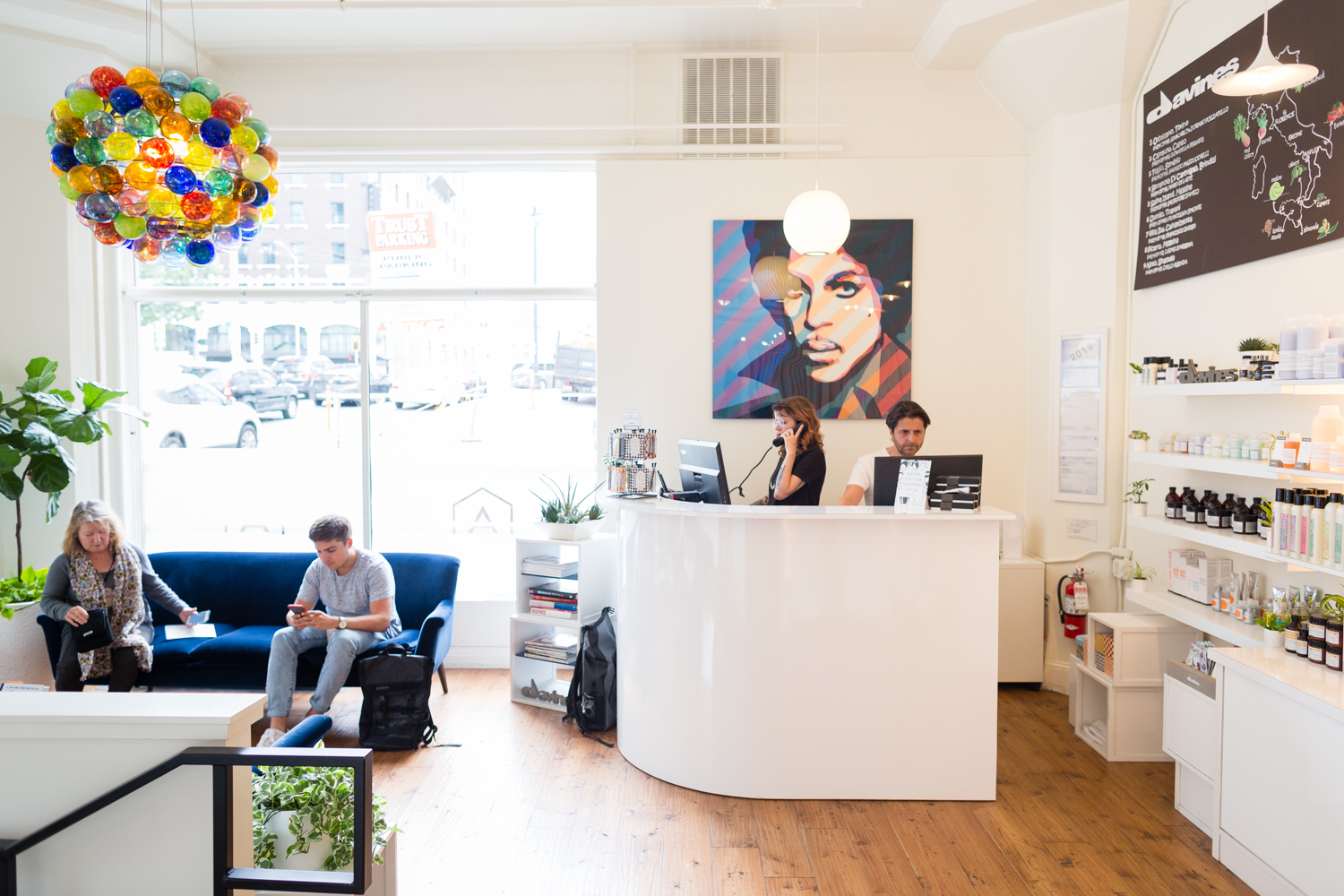 Inside Antonio Salon